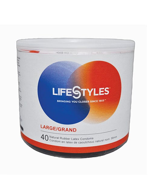 Paradise Marketing Lifestyles Large Condom - Bowl Of 40 More