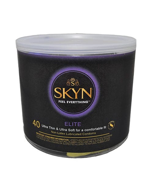 Lifestyles Skyn Elite Thin Condom - Bowl Of 40 OrchidToys.com Lifestyles Skyn Elite Thin Condom - Bowl Of 40 OrchidToys.com