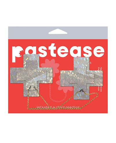 Pastease Pastease Chains Disco Cross - White O/s Lingerie & Costumes