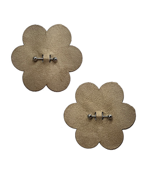 Pastease Pastease Pierced Flower Breast Petal w/Barbell Piercing - Nude O/S Lingerie &amp; Costumes