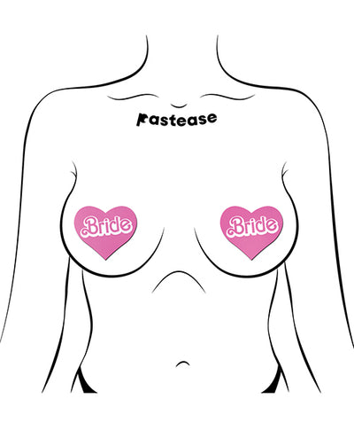 Pastease Pastease Premium Bride Heart - Pink O/S Lingerie & Costumes