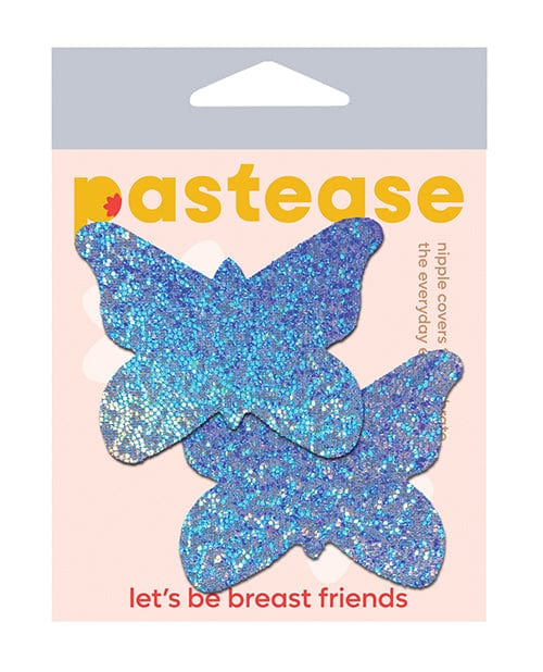 Pastease Pastease Premium Glitter Butterfly Blue Lingerie &amp; Costumes