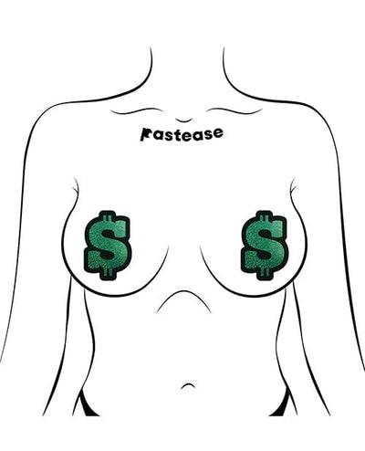 Pastease Pastease Premium Glitter Dollar Sign Green Lingerie & Costumes