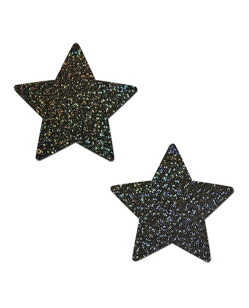 Pastease Pastease Premium Glitter Star - Black O/s Lingerie &amp; Costumes
