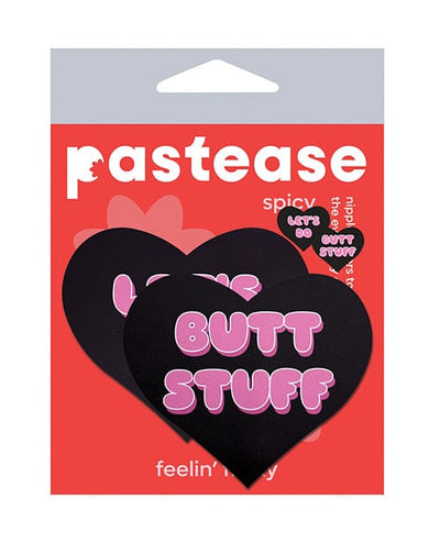 Pastease Pastease Premium Heart Let's Do Butt Stuff - Black/pink O/s Lingerie & Costumes