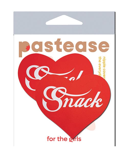 Pastease Pastease Premium Heart Snack - Red O/s Lingerie &amp; Costumes