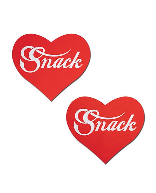Pastease Pastease Premium Heart Snack - Red O/s Lingerie &amp; Costumes