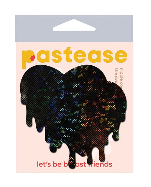 Pastease Pastease Premium Melty Heart - Black O/s Lingerie & Costumes