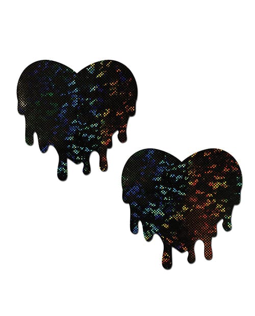 Pastease Pastease Premium Melty Heart - Black O/s Lingerie &amp; Costumes