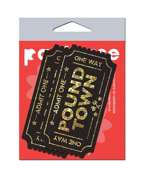 Pastease Pastease Premium Pound Town Glitter - Black O/S Lingerie &amp; Costumes