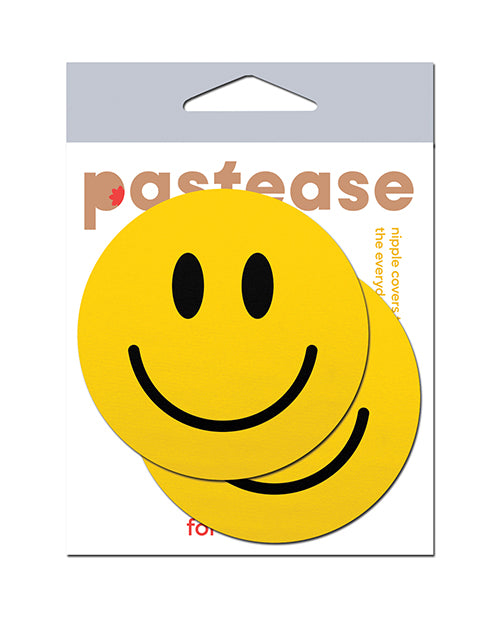 Pastease Pastease Premium Smiley Face - Yellow O/S Lingerie &amp; Costumes