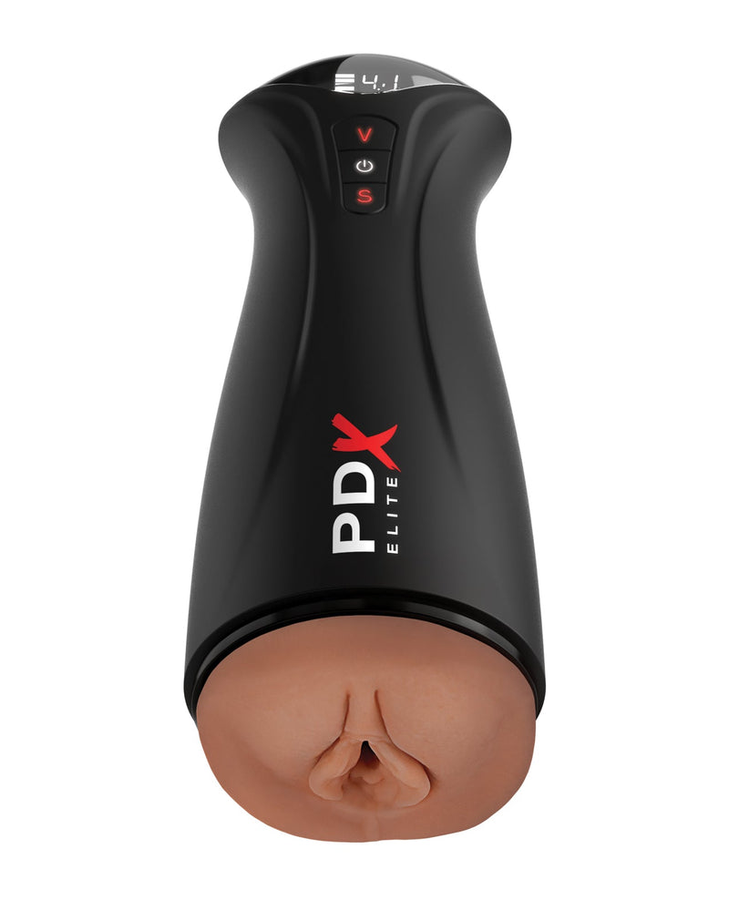 Pdx Brands PDX Elite Fuck Gasm Pussy Stroker - Brown Penis Toys