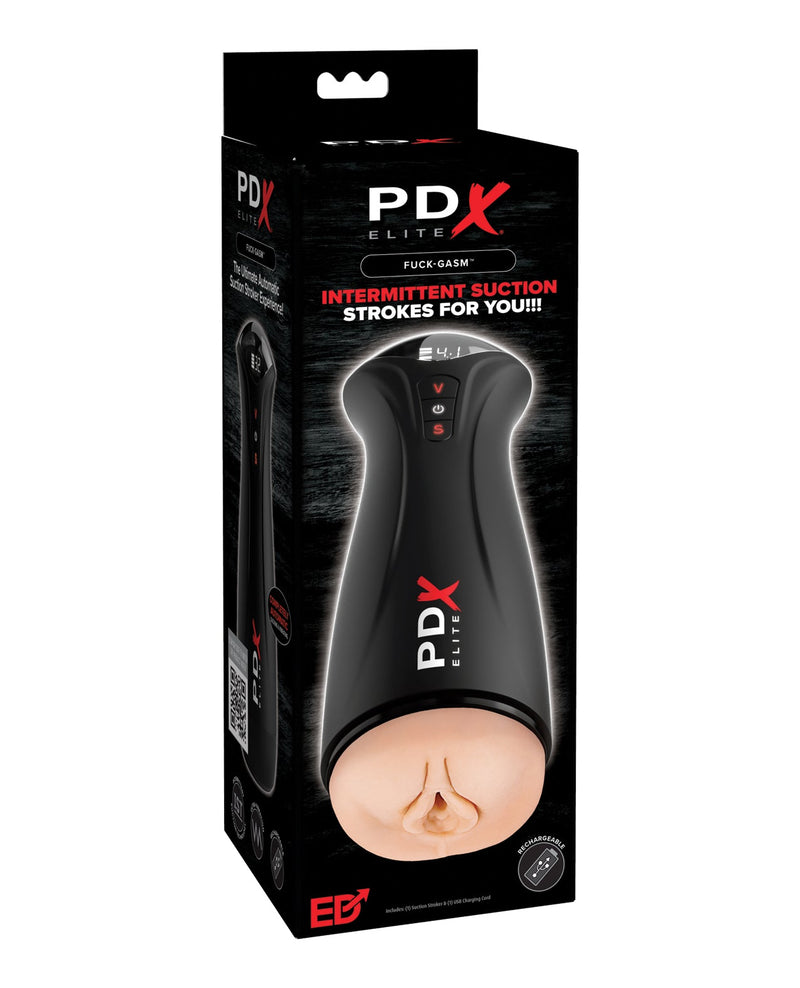 Pdx Brands PDX Elite Fuck-Gasm Pussy Stroker - Light Penis Toys