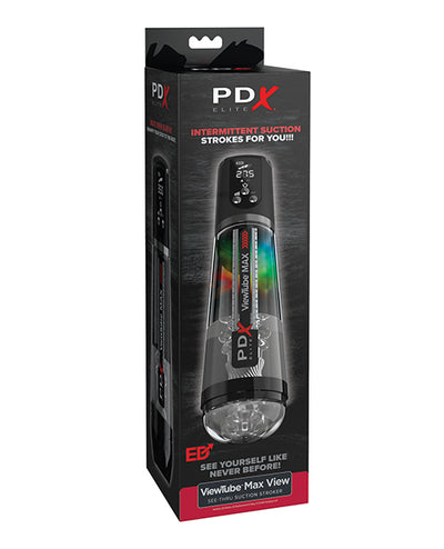 PDX Brands PDX Elite ViewTube MAX View - Black Penis Toys