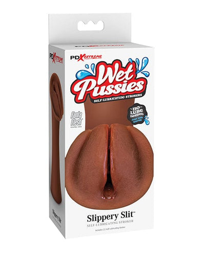 Pdx Brands Pdx Extreme Wet Pussies Slippery Slit Brown Penis Toys