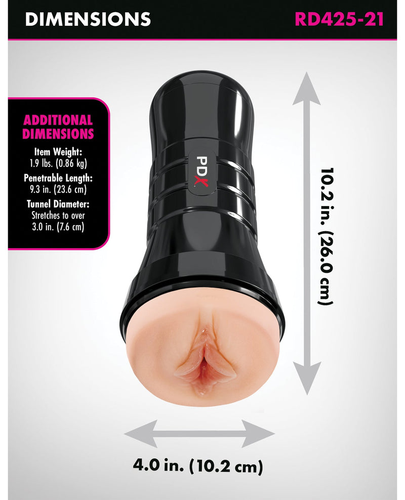 Pdx Brands PDX Extreme Wet Pussies Super Luscious Lips XXL Stroker - Light Penis Toys