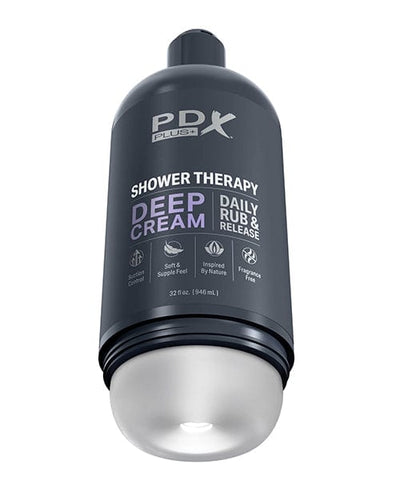 Pdx Brands Pdx Plus Shower Therapy Deep Cream - Frosted Penis Toys