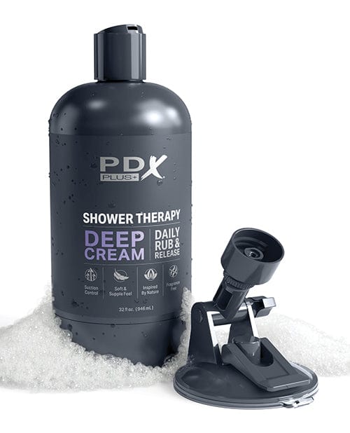Pdx Brands Pdx Plus Shower Therapy Deep Cream - Frosted Penis Toys
