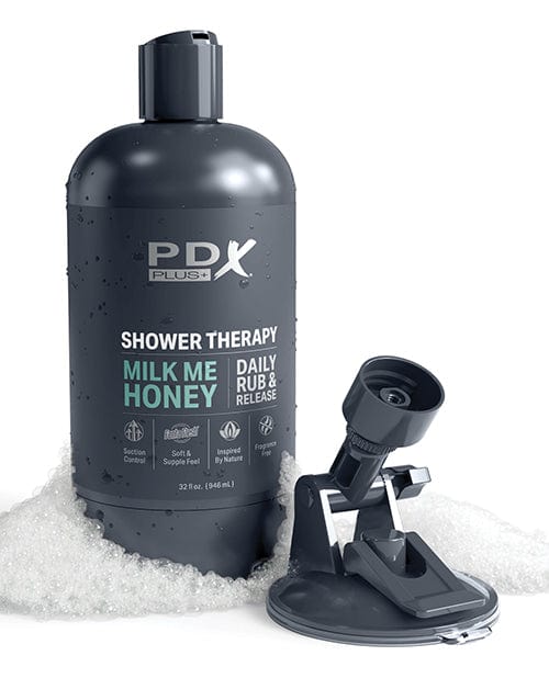 Pdx Brands Pdx Plus Shower Therapy Milk Me Honey Penis Toys