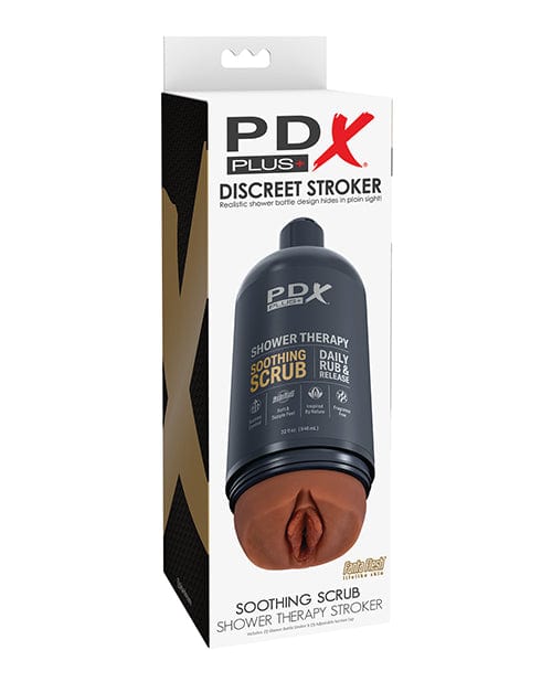 Pdx Brands Pdx Plus Shower Therapy Soothing Scrub Brown Penis Toys