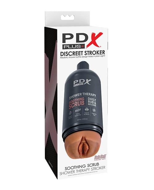 Pdx Brands Pdx Plus Shower Therapy Soothing Scrub Tan Penis Toys