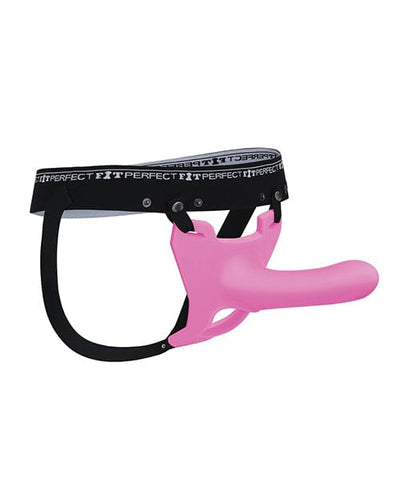 Perfect Fit Brand Perfect Fit Zoro Strap On W/case Pink / 5.5" Dildos