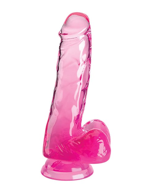 King Cock Clear Cock with balls