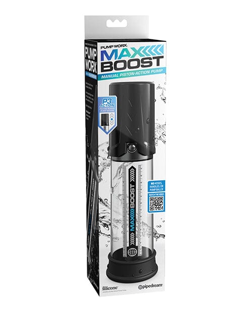 Pipedream Products Pump Worx Max Boost Black Penis Toys