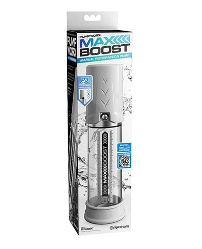 Pipedream Products Pump Worx Max Boost White Penis Toys