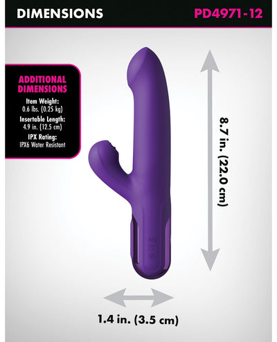 Pipedream Products Fantasy for Her Super SoniX Thruster - Purple Vibrators