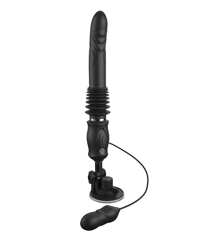 Pipedream Products Fetish Fantasy Series Ultimate Silicone Thruster - Black Vibrators