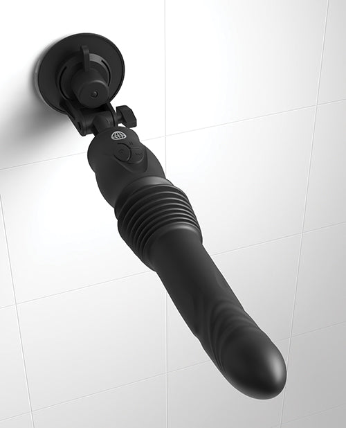 Pipedream Products Fetish Fantasy Series Ultimate Silicone Thruster - Black Vibrators