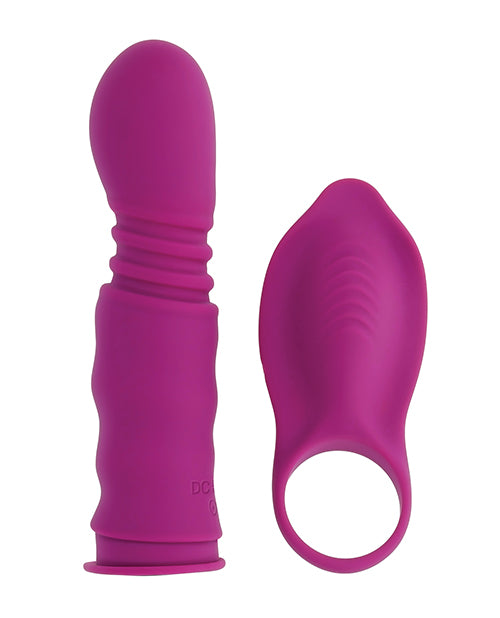 Playboy Playboy Pleasure Match Play Dual Vibrator - Fuchsia Vibrators