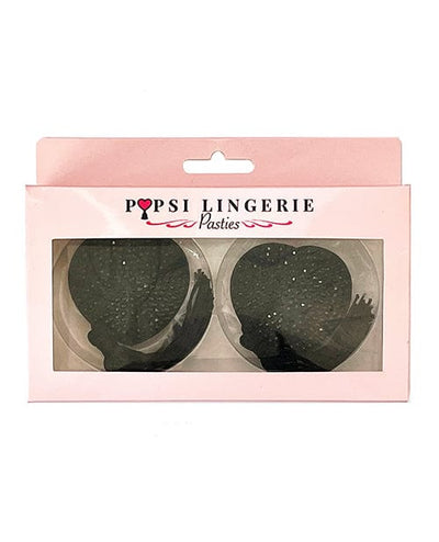 Popsi Lingerie Diamond Reuseable Tassel Pasties - O/s Black Lingerie & Costumes