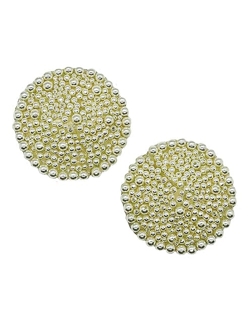 Popsi Lingerie Pearl Reusable Pasties - White O/s Lingerie &amp; Costumes