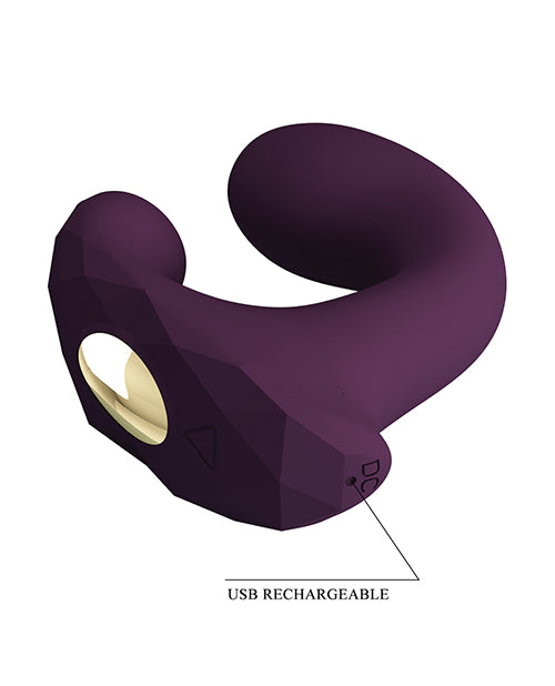 Pretty Love Pretty Love Billy Vibrating Dual Stimulator - Purple Vibrators