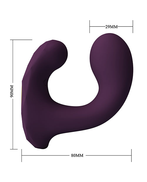 Pretty Love Pretty Love Billy Vibrating Dual Stimulator - Purple Vibrators