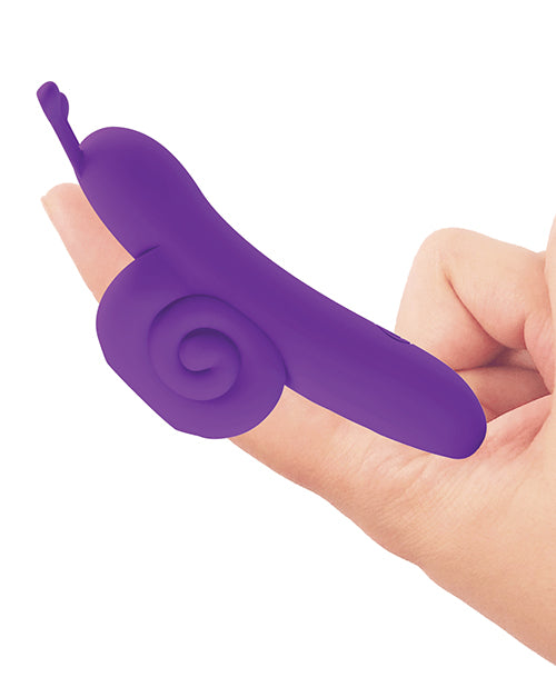 Pretty Love Pretty Love Snail Honey Finger Vibe - Purple Vibrators