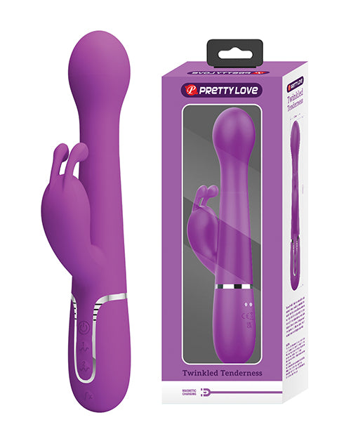 Pretty Love Pretty Love Twinkled Tenderness Dejon Thrusting Rabbit - Fuchsia Vibrators