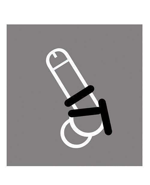 Rascal Video LLC Rascal The Brawn Silicone Cock Ring - Black Penis Toys