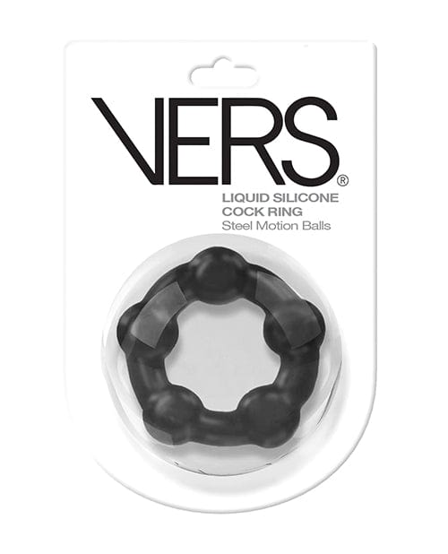 Rascal Video LLC Vers Mobon Ball Cock Ring - Black Penis Toys