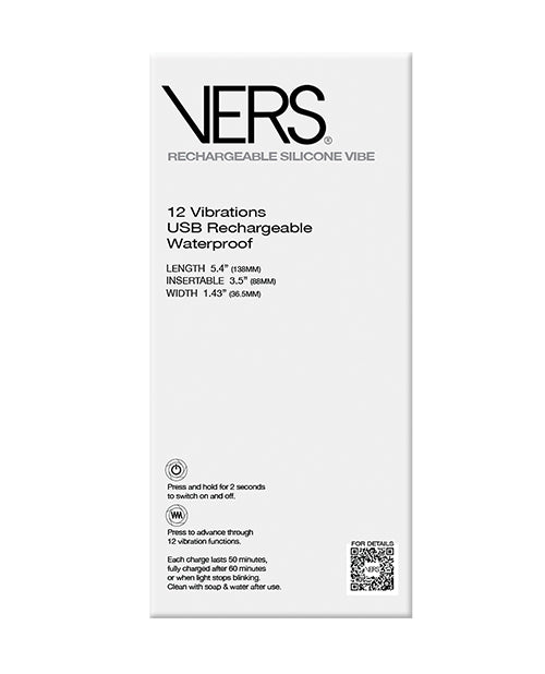 Rascal Video LLC VERS G Spot Vibe - Black Vibrators