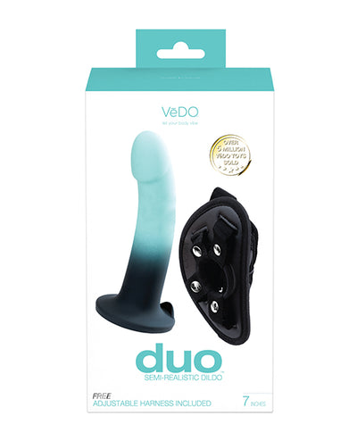 Savvy Co. VeDO Duo Silicone Dildo w/Harness Dildos