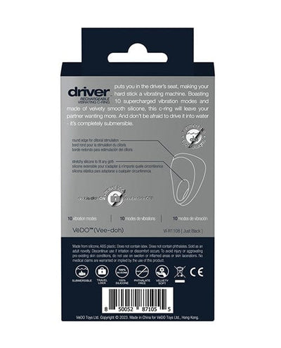 Savvy Co. Vedo Driver Rechargeable C Ring Penis Toys
