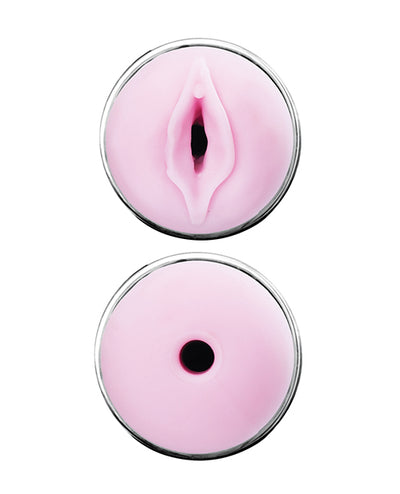 Savvy Co. VeDO Jerk Masturbation Sleeve - Black/Pink Penis Toys