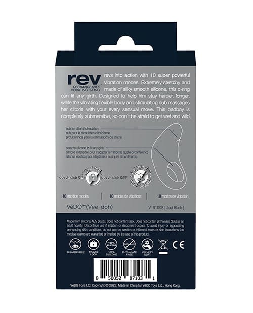 Savvy Co. Vedo Rev Rechargeable C Ring Penis Toys