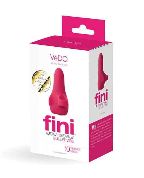 Savvy Co. Vedo Fini Rechargeable Bullet Vibe Pink Vibrators