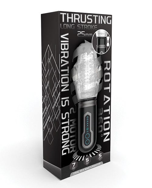 Thrusting, Rotating & Vibrating Oral Sex Masturbator - Black OrchidToys.com Thrusting, Rotating & Vibrating Oral Sex Masturbator - Black OrchidToys.com