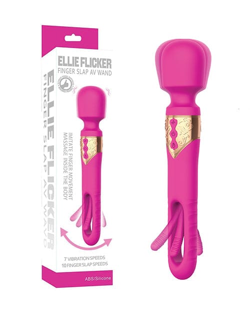 Secwell Ellie Flicking Wand - Hot Pink Vibrators