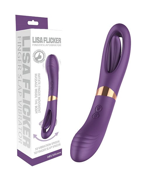 Secwell Lisa Flicking G-spot Vibrator - Purple Vibrators